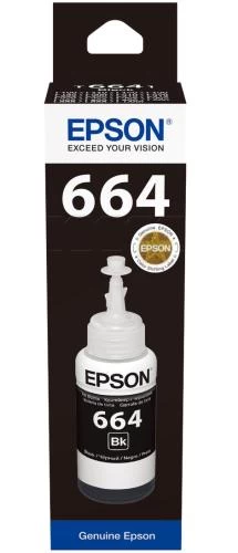 Чорнило Epson 664, Black, 70 мл (C13T66414A)