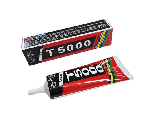 Клей силіконовий T5000 110мл білий