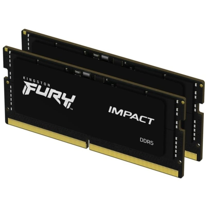 Оперативна пам'ять SO-DIMM DDR5 2x64GB/4800 Kingston Fury Impact (KF548S38IBK2-64)