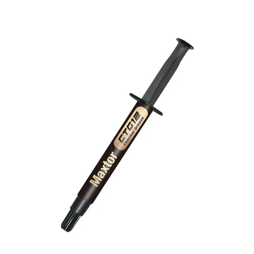 Термопаста Maxtor CTG12, 2 г, шприц, 18 Вт/мК, зі шпателем (CTG12-2g)