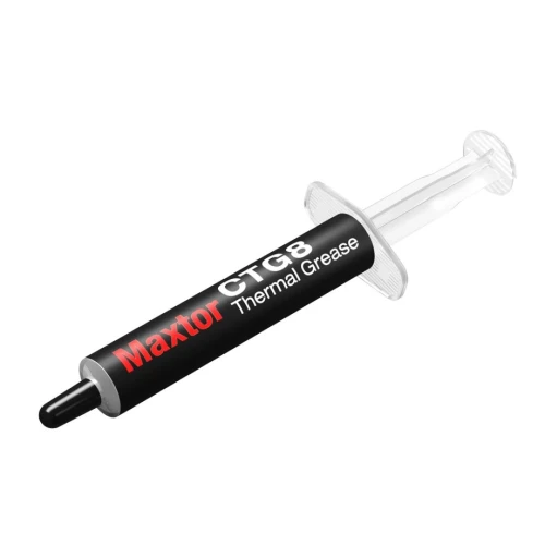 Термопаста Maxtor CTG8, 3 г, шприц, 12.8 Вт/мК, зі шпателем (CTG8-3g)