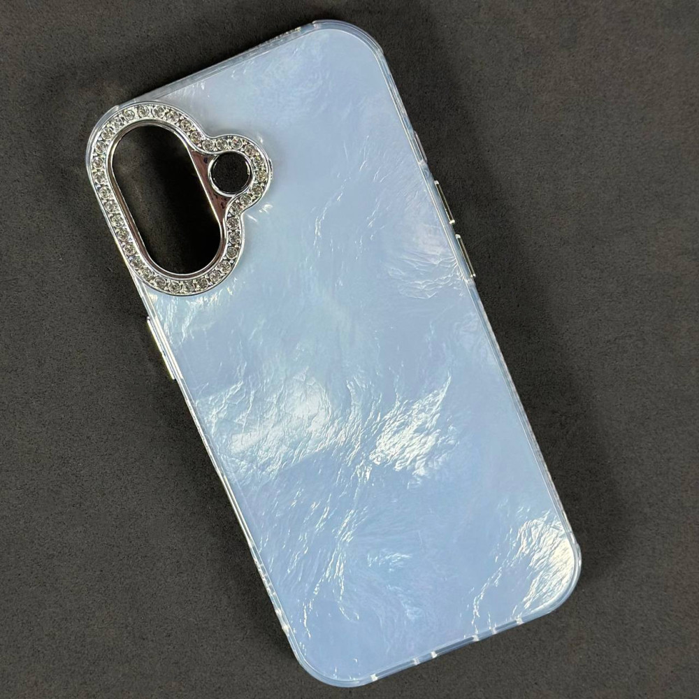 Захисний чохол (накладка) TPU Shiny Mountain для Apple IPhone 17 White