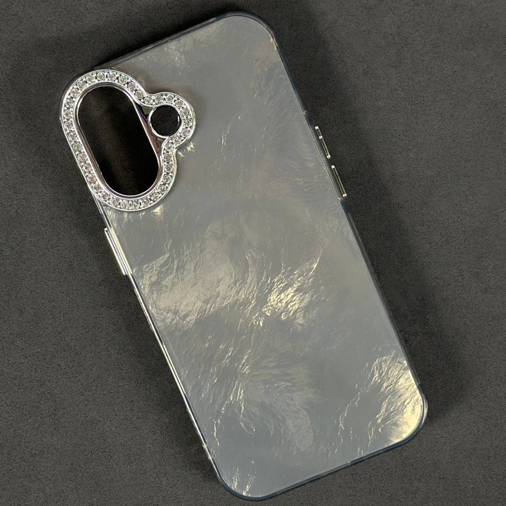 Захисний чохол (накладка) TPU Shiny Mountain для Apple IPhone 17 Grey
