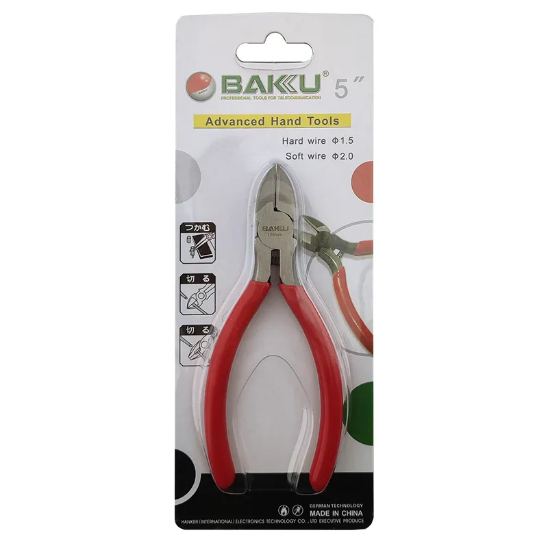 Бокорізи (кусачки прецизійні) Baku BK-021 (5" / 125 мм)