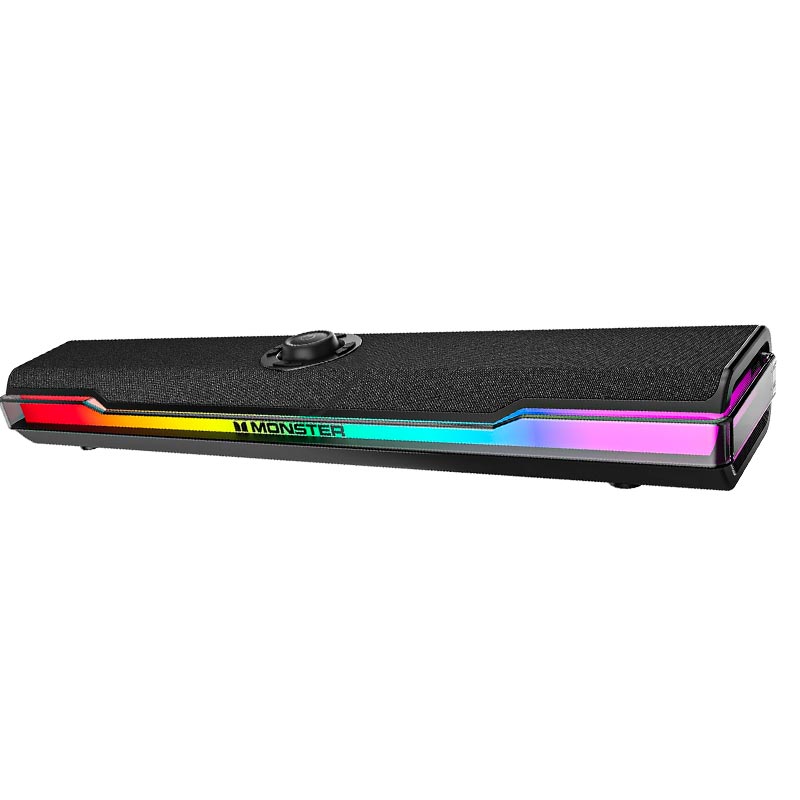 Портативна колонка Bluetooth-акустика Monster S330 S50 (MS62149) | BT6.0, 10W RMS / 20W Peak, RGB, 2200mAh